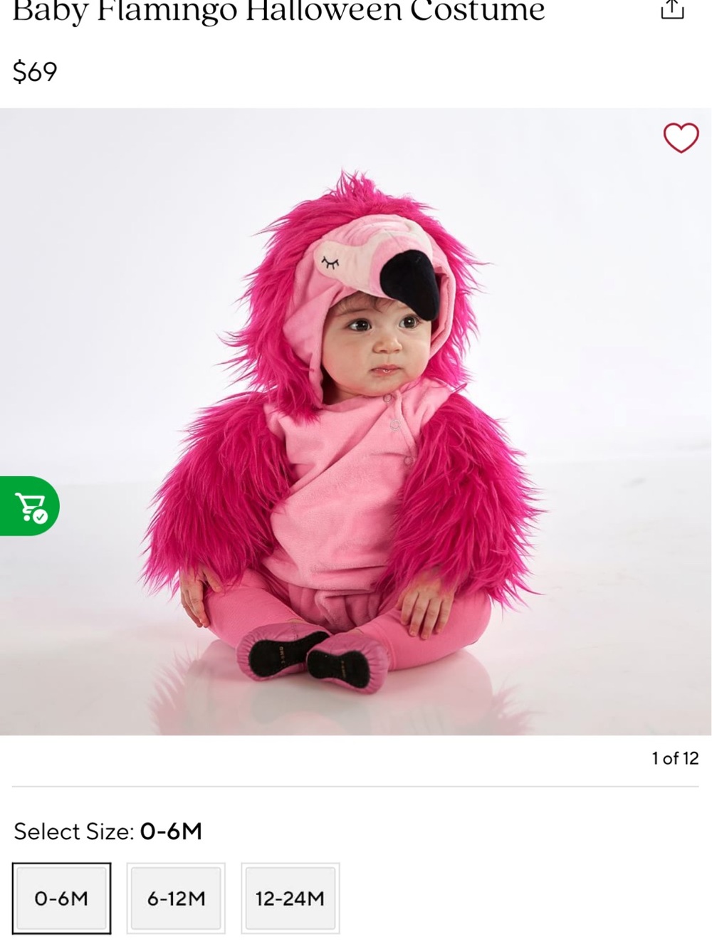 Pottery Barn Flamingo costume